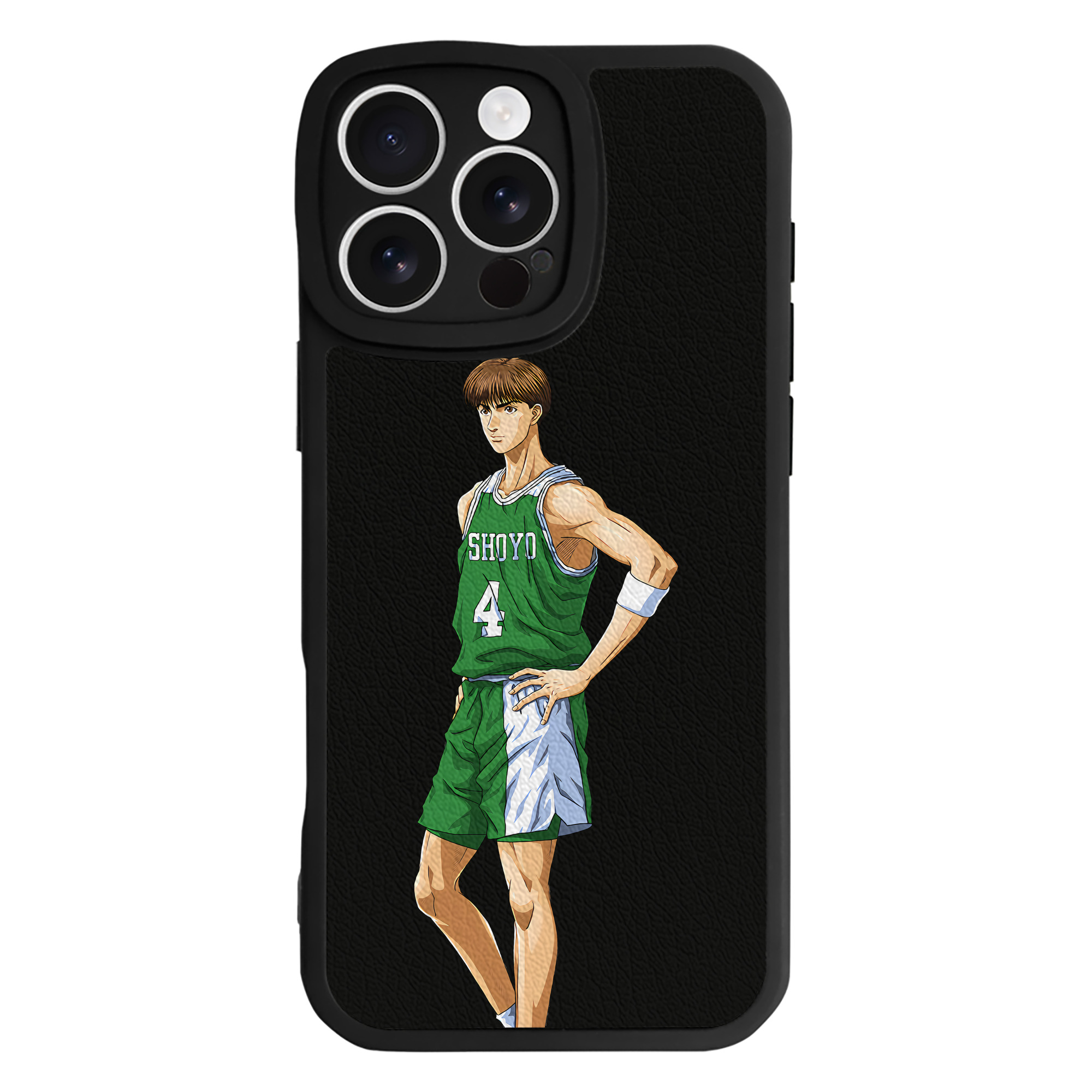 （画像用） SLAM DUNK／スラムダンク 【iPhone 16シリーズ対応】シリコンスマホケース（レザー調） 材質：シリコン